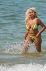 AFIDA TURNER in Bikini at a Beach in Miami 05/30/2021