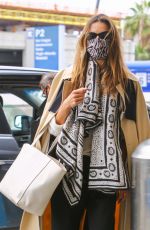 ALESSANDRA AMBROSIO and Richard Lee Out Kissing at LAX in Los Angeles 05/12/2021