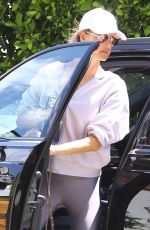 ALESSANDRA AMBROSIO Arrives for a Workout in Los Angeles 04/30/2021