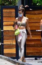 ALESSANDRA AMBROSIO at a Private Gym in Beverly Hills 05/20/2021