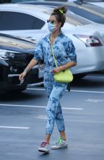 ALESSANDRA AMBROSIO Heading to a Cryotherapy Wellness Center in Santa Monica 05/19/2021