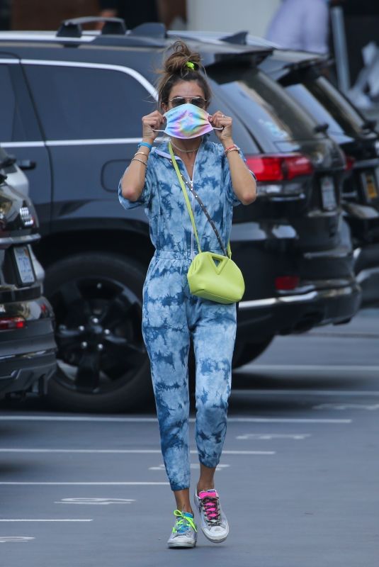 ALESSANDRA AMBROSIO Heading to a Cryotherapy Wellness Center in Santa Monica 05/19/2021