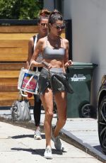 ALESSANDRA AMBROSIO Leaves Pilates Class in West Hollywood 05/25/2021