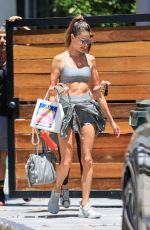 ALESSANDRA AMBROSIO Leaves Pilates Class in West Hollywood 05/25/2021