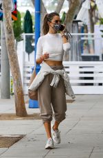 ALESSANDRA AMBROSIO Out for Lunch at Bottega Louie in West Hollywood 05/15/2021