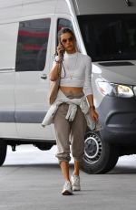 ALESSANDRA AMBROSIO Out for Lunch at Bottega Louie in West Hollywood 05/15/2021
