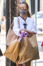 ALESSANDRA AMBROSIO Out Shopping in Brentwood 05/03/2021