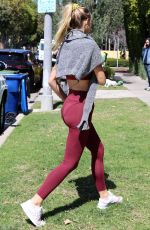 ALEXIS REN Heading to Pilates Class in Los Angeles 05/02/2021
