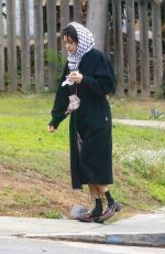ALIA SHAWKAT Out and About in Los Feliz 05/16/2021
