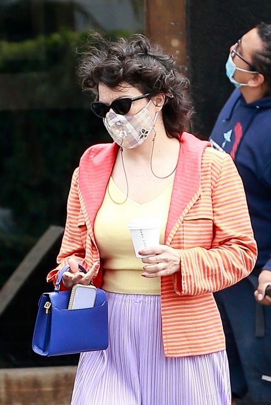 ALIA SHAWKAT Out for Coffee in Los Feliz 05/13/2021