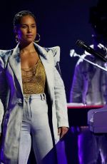 ALICIA KEYS Performs at 2021 Billboard Music Awards 05/23/2021