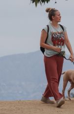 ALICIA SILVERSTONE Out Hikinig with Her Dog in Hollywood Hills 05/16/2021