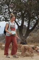 ALICIA SILVERSTONE Out Hikinig with Her Dog in Hollywood Hills 05/16/2021
