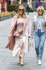 AMANDA HOLDEN and ASHELY ROBERTS at Heart FM Show in London 05/25/2021