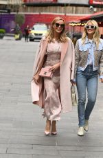 AMANDA HOLDEN and ASHELY ROBERTS at Heart FM Show in London 05/25/2021