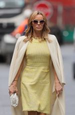 AMANDA HOLDEN Arrives at Heart Radio in London 05/26/2021