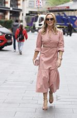 AMANDA HOLDEN at Global Radio in London 05/11/2021