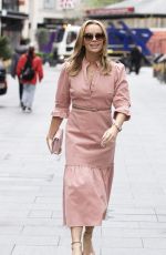 AMANDA HOLDEN at Global Radio in London 05/11/2021