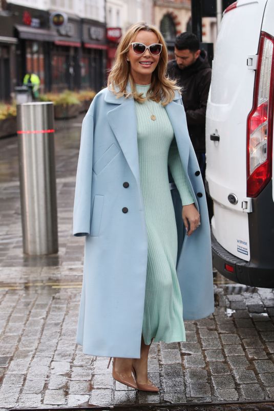 AMANDA HOLDEN at Global Radio in London 05/13/2021