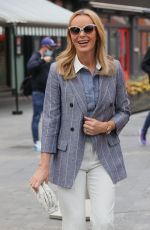 AMANDA HOLDEN at Heart Radio Studios in London 05/12/2021