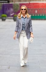 AMANDA HOLDEN at Heart Radio Studios in London 05/12/2021