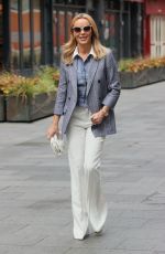 AMANDA HOLDEN at Heart Radio Studios in London 05/12/2021