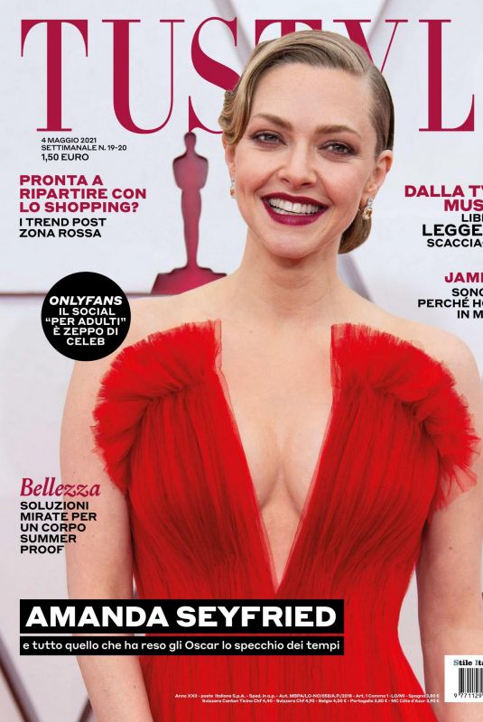 AMANDA SEYFRIED in Tustyle Magazine, May 2021