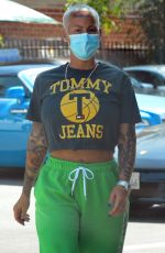 AMBER ROSE and Alexander Edwards Out in Beverly Hills 05/07/2021