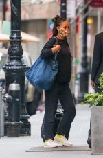 AMBER STEVENS Out in New York 05/15/2021