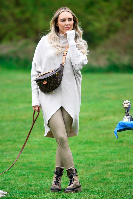AMBER TURNER on the Set of The Only Way is Essex 05/06/2021