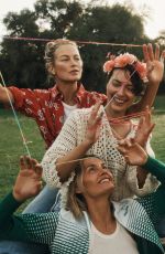 AMBER VALLETTA, SHALOM HARLOW and CAROLYN MURPHY in WSJ Magazine, May 2021