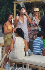 AMBRA GUTIERREZ and Accuser of Allegations Against Harvey Weinstein at Joia Beach in Miami 05/16/2021