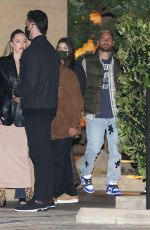 AMELIA HAMLIN and Scott Disick at Nobu in Malibu 05/07/2021