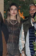 AMELIA HAMLIN and Scott Disick at Nobu in Malibu 05/07/2021