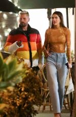 AMELIA HAMLIN and Scott Disick Night Out in Santa Barbara 05/29/2021