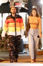 AMELIA HAMLIN and Scott Disick Night Out in Santa Barbara 05/29/2021