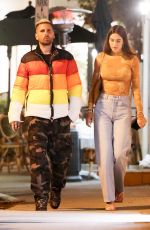 AMELIA HAMLIN and Scott Disick Night Out in Santa Barbara 05/29/2021