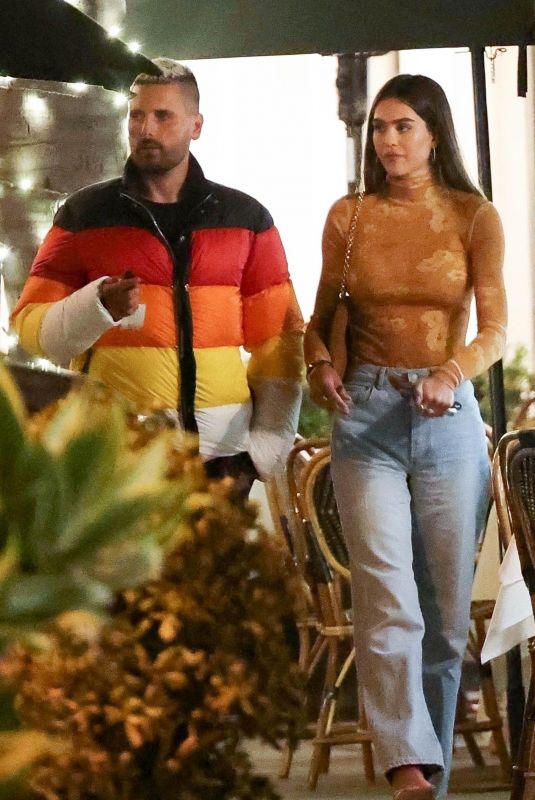 AMELIA HAMLIN and Scott Disick Night Out in Santa Barbara 05/29/2021