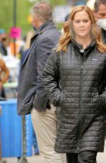 AMY SCHUMER Arrives on the Set of Life & Beth in New York 05/07/2021