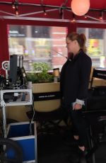 AMY SCHUMER on the Set of Life & Beth in New York 05/10/2021