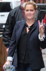 AMY SCHUMER on the Set of Life & Beth in New York 05/10/2021
