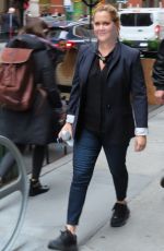 AMY SCHUMER on the Set of Life & Beth in New York 05/10/2021