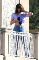 ANA DE ARMAS at Her Hotel Balcony in Palma De Mallorca 05/12/2021