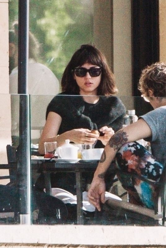 ANA DE ARMAS Having Breakfast in Mallorca 05/15/2021