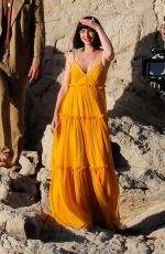 ANA DE ARMAS on the Set of a Commercial in Mallorca 05/18/2021