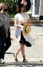 ANA DE ARMAS on the Set of Her Latest Movie in Palma De Mallorca 05/12/2021