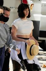 ANA DE ARMAS on the Set of Her Latest Movie in Palma De Mallorca 05/12/2021