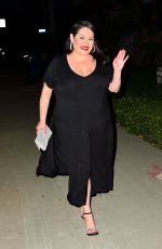 ANA VERGARA Arrives at Taryn Manning