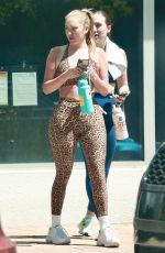 ANASTASIA KARANIKOLAOU and SYDNEY CARLSON Out in Los Angeles 04/30/2021