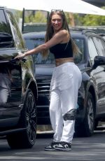 ANASTASIA KARANIKOLAOU Out on Melrose Place in West Hollywood 05/03/2021